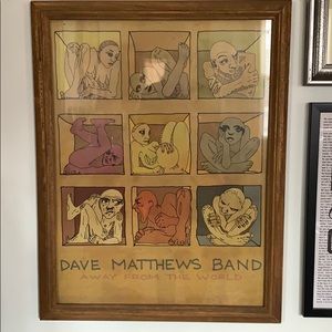 Dave Matthew Band Poster DMB